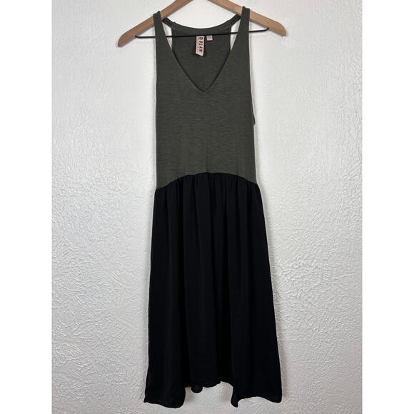 Dolan Anthropologie Green/ Black Fabiana Knit Dress Size Small - Picture 2 of 5